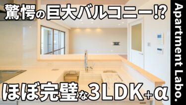 驚愕！？フルリノベされたルーフバルコニー付きのお部屋