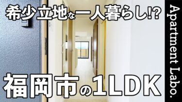 【RJRクオーレ東比恵】博多駅と福岡空港が10分圏内の唯一無二の立地の賃貸（福岡市博多区東比恵/1LDK/33.37㎡）