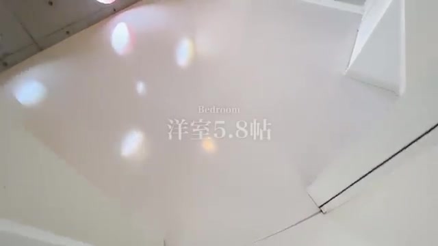 賃貸アパートの内見動画の洋室（室内・外観の様子）