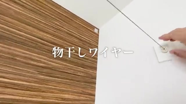 賃貸アパート×ロフト×同棲の物干しワイヤー(室内・外観の様子)