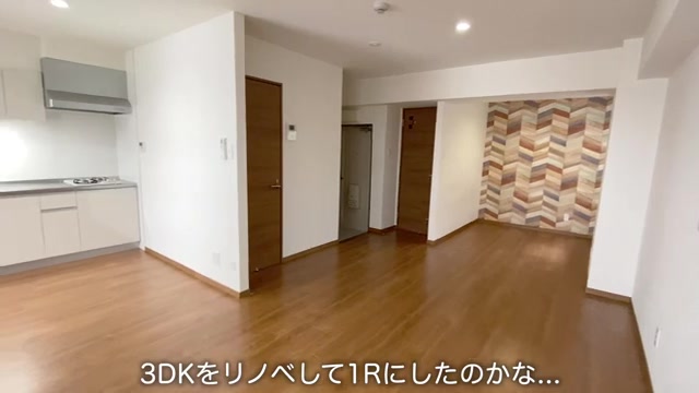 賃貸マンション×角部屋×フルリノベの居室（室内・外観の様子）