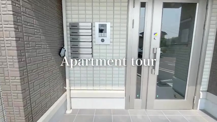 賃貸物件の内見動画のオートロック(室内・外観の様子)