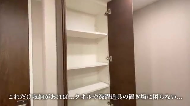 シティタワー広島の洗面室（室内・外観の様子）