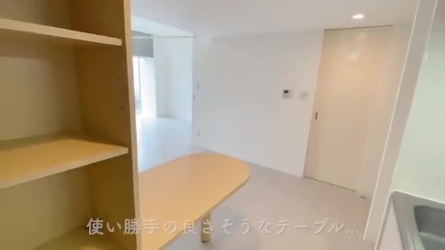 お部屋の内見動画のリビングダイニング（室内・外観の様子）