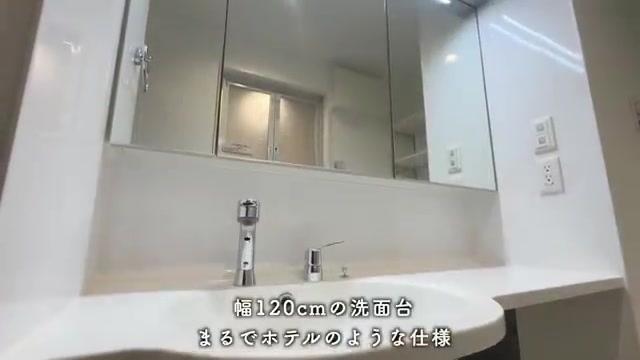 グラングレースの洗面室（室内・外観の様子）