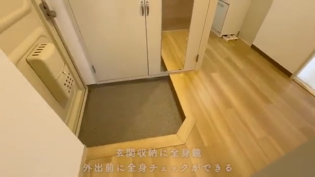 岩成台団地の玄関(室内・外観の様子)