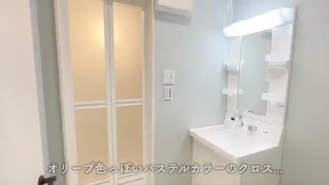 セミデタッチドハウス朝美の洗面所(室内・外観の様子)