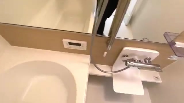 一人暮らしの賃貸物件の浴室