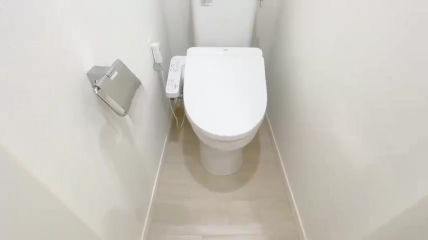 賃貸アパートお部屋内見のトイレ(室内・外観の様子)