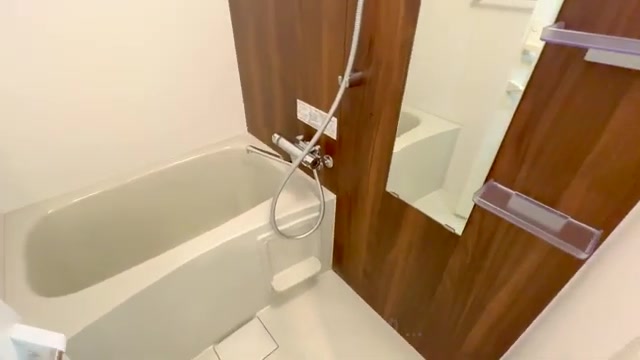 賃貸物件/マンション内見の浴室(室内・外観の様子)