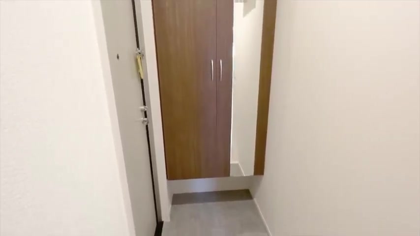 賃貸アパートの内見の玄関(室内・外観の様子)