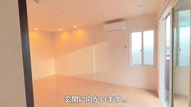 賃貸アパートの内見動画の移動(室内・外観の様子)