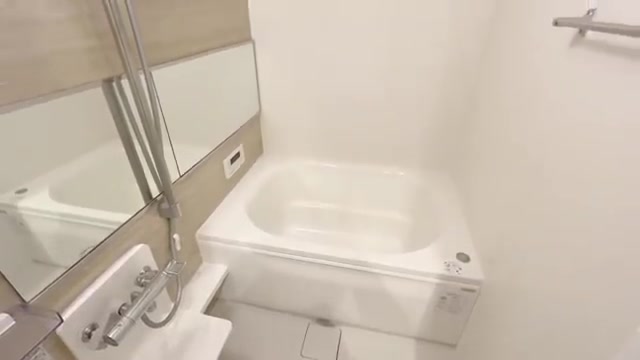 一人暮らしの賃貸アパート内見のお風呂（室内・外観の様子）