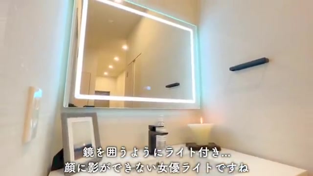 賃貸マンションの内見の洗面台(室内・外観の様子)
