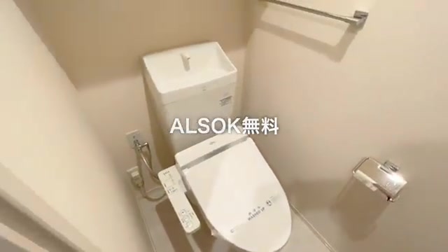 賃貸アパート内見のトイレ(室内・外観の様子)