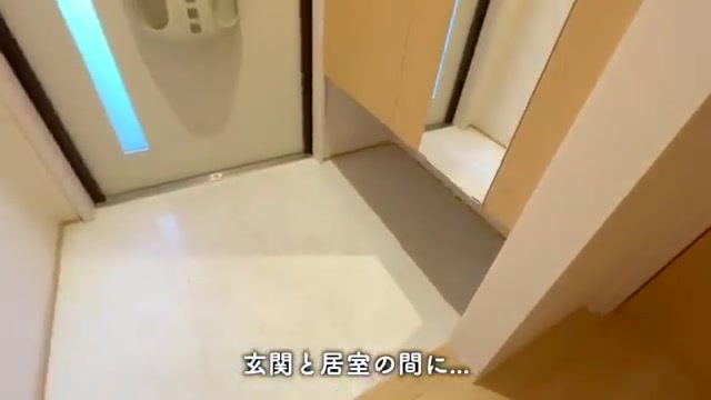 賃貸アパートの内見の玄関（室内・外観の様子）