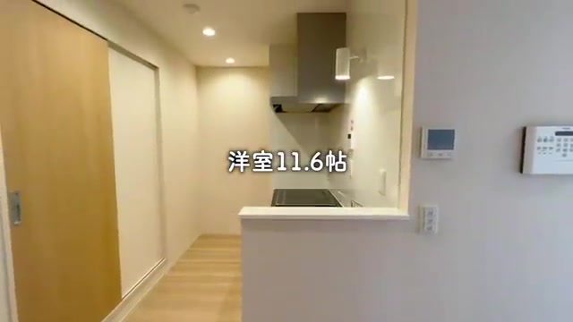 賃貸アパートの内見のキッチン（室内・外観の様子）