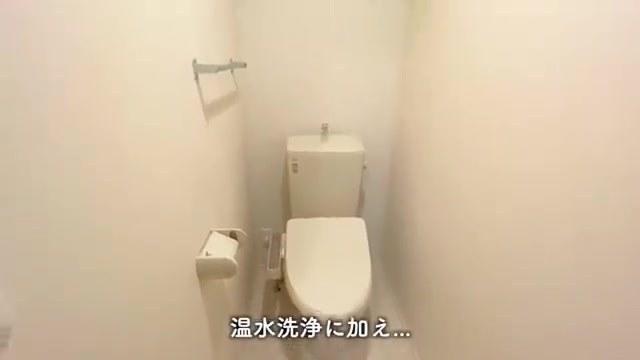 賃貸アパート内見のトイレ(室内・外観の様子)