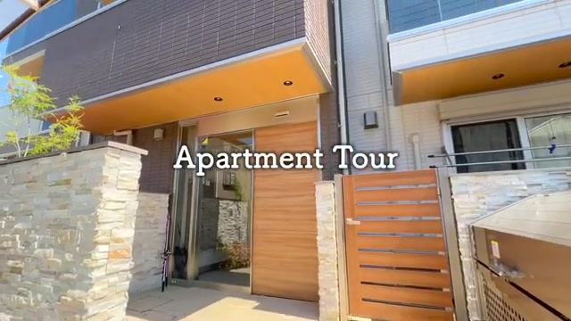 賃貸アパート内見の外観（室内・外観の様子）