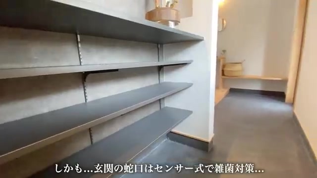 ゾーン断熱×リノベーションの玄関（手洗い・センサー式蛇口）（室内・外観の様子）