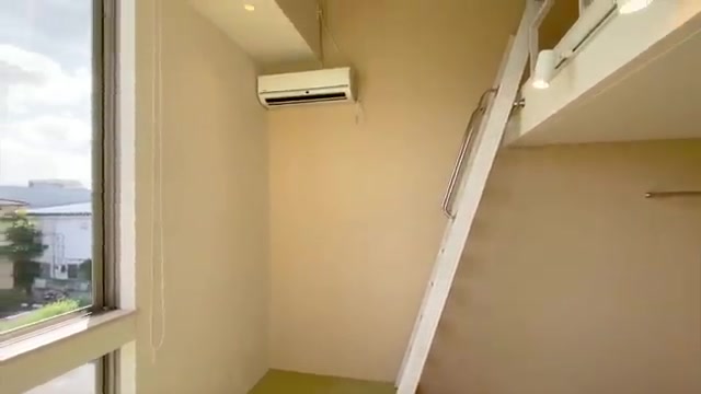 一人暮らしの賃貸アパートのロフト（室内・外観の様子）