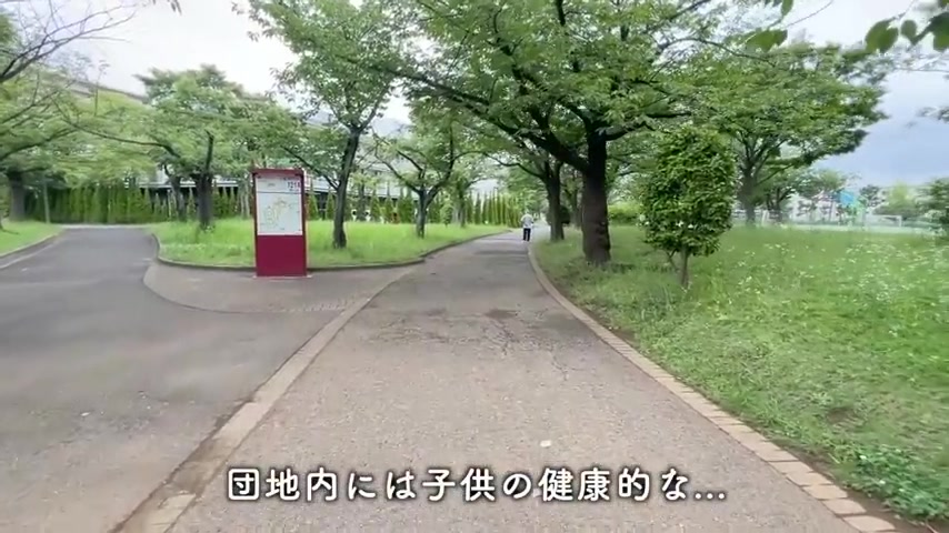 団地で一人暮らしの公園・災害施設(室内・外観の様子)