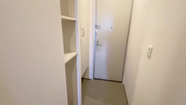 賃貸物件の内見動画の玄関(室内・外観の様子)