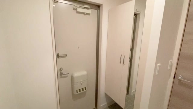 賃貸物件の内見動画の玄関(室内・外観の様子)