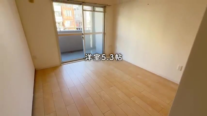 葛飾区の1Kの洋室（室内・外観の様子）