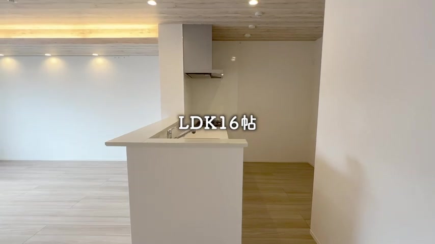 広島市西区の2LDKのキッチン（室内・外観の様子）