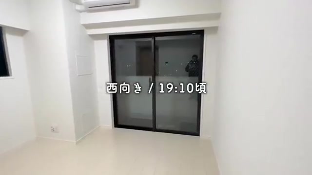川崎市高津区の1Kのバルコニー（室内・外観の様子）