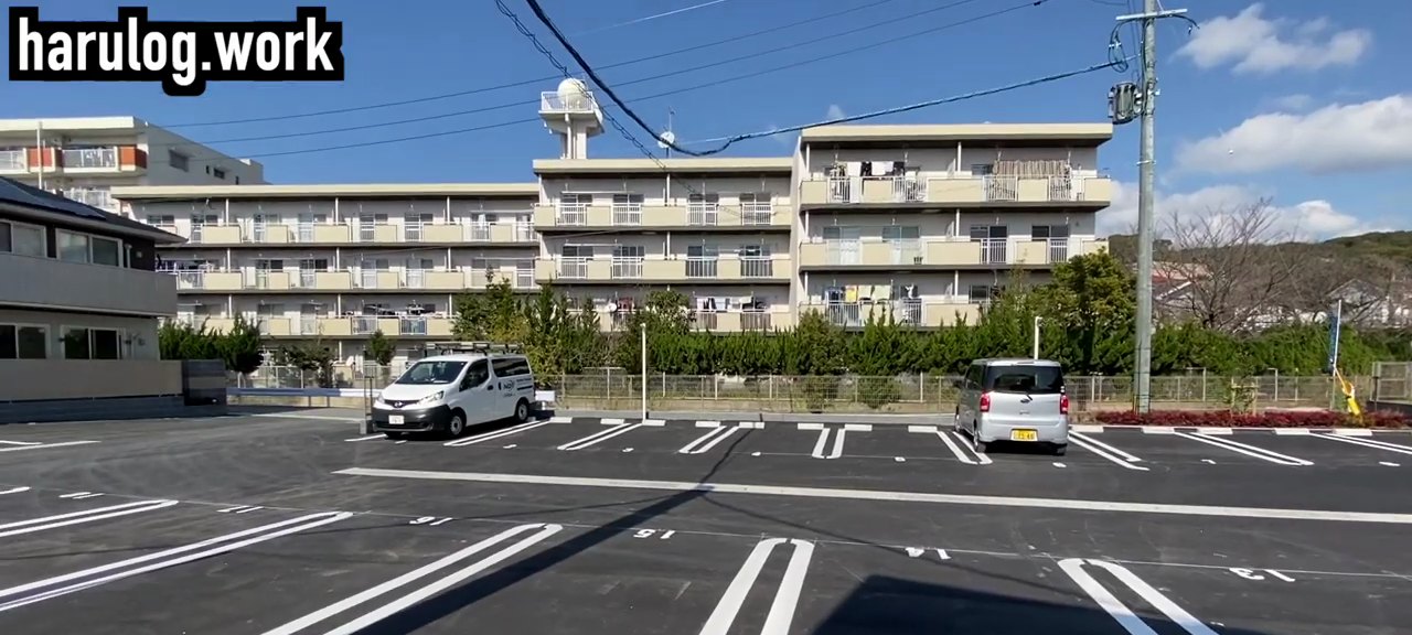 D-room唐原B棟2Fの内見動画 9:42の場面