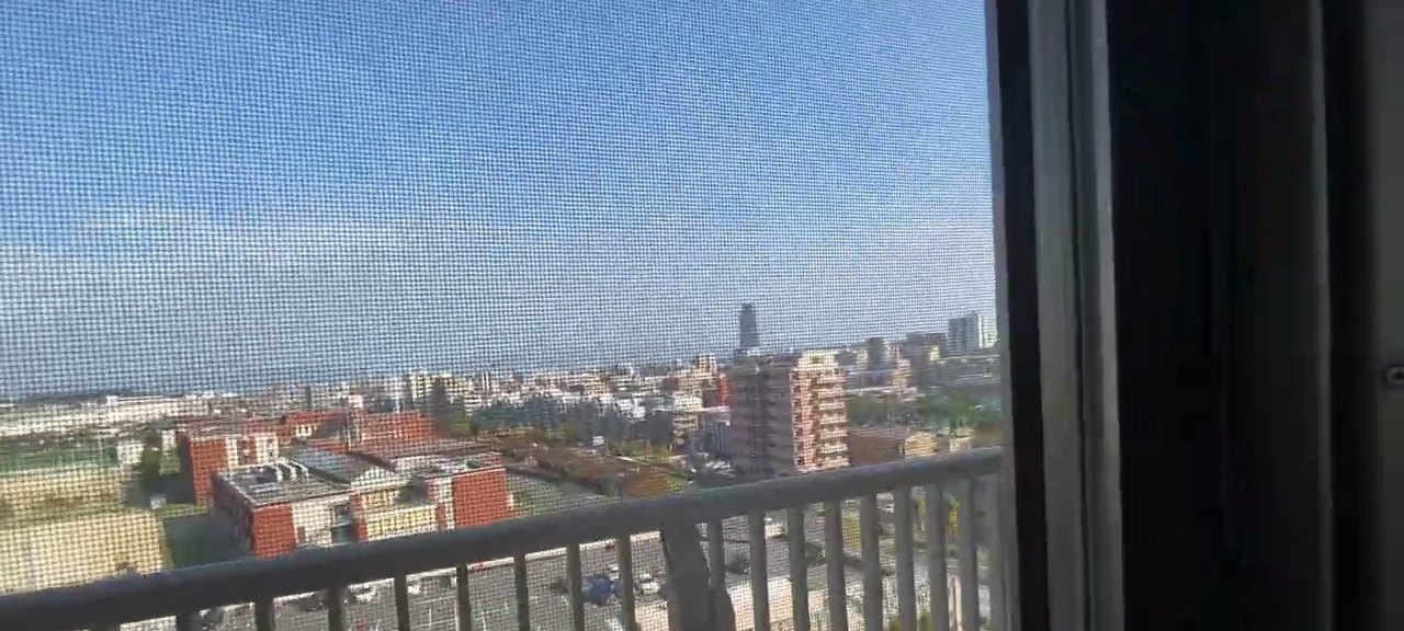 分譲マンションの内見動画の場面