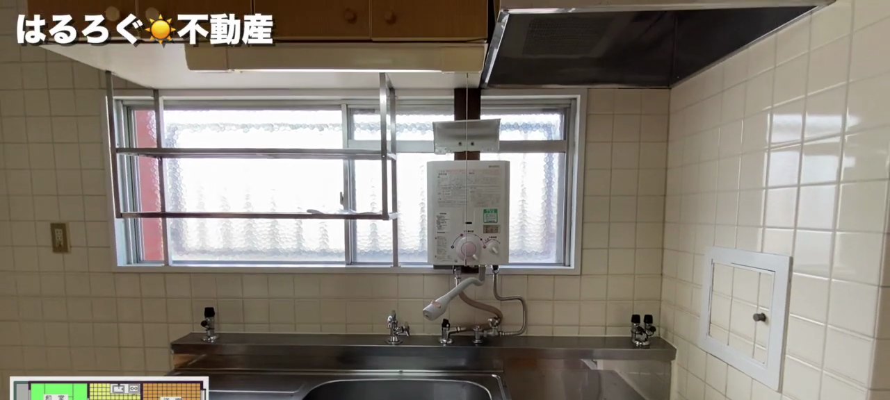 福岡県の賃貸マンションの内見動画 1:58の場面