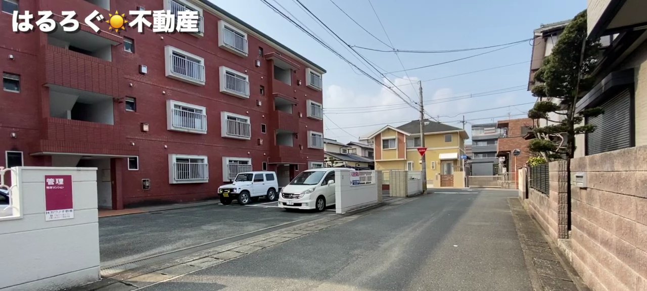 福岡県の賃貸マンションの内見動画 0:14の場面