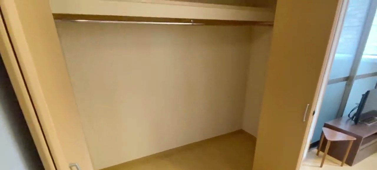 一人暮らしのお部屋紹介の内見動画 1:18の場面