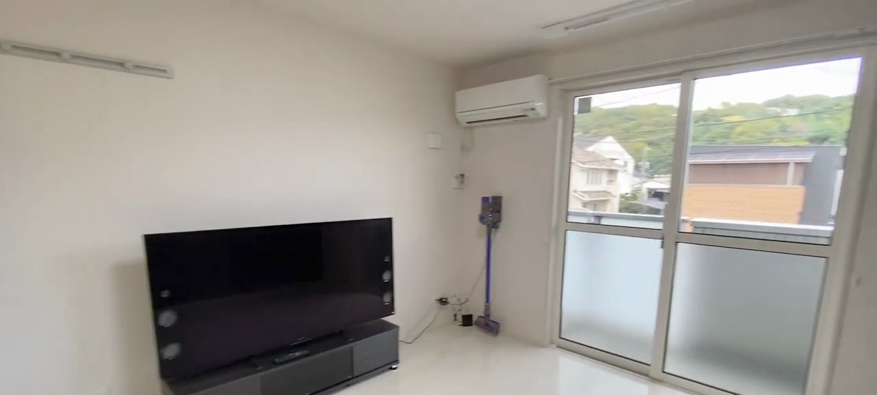 一人暮らしのお部屋紹介の内見動画 4:30の場面