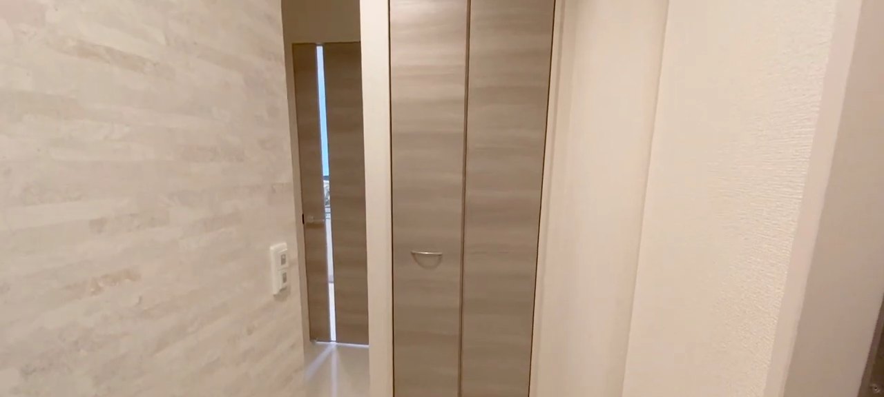 一人暮らしのお部屋紹介の内見動画 0:06の場面