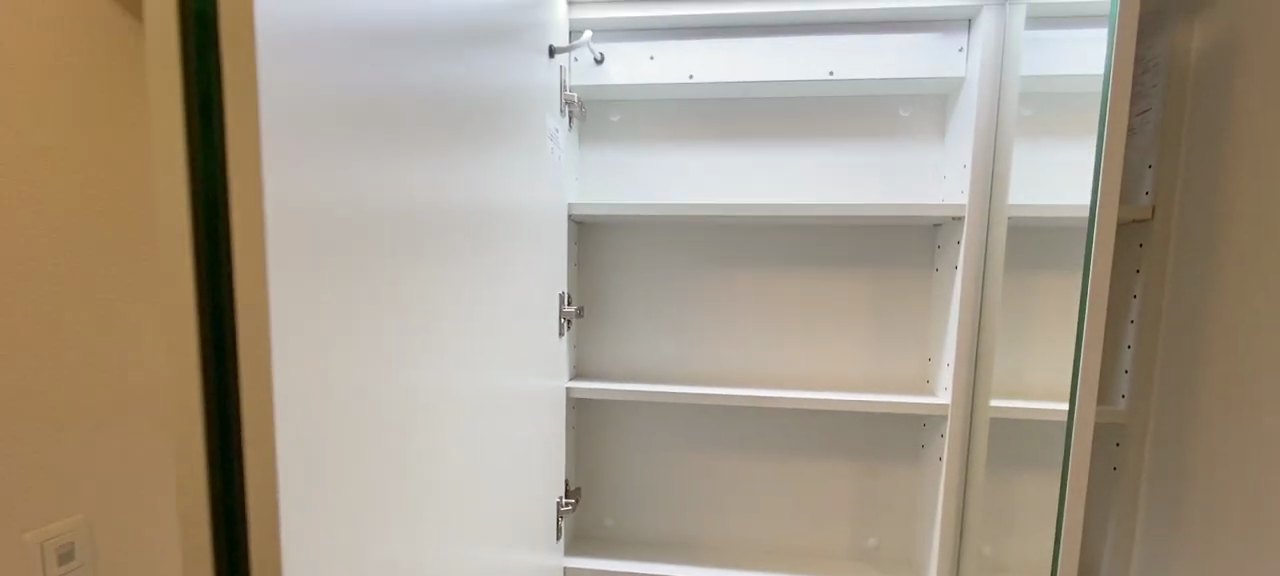 一人暮らしのお部屋紹介の内見動画 1:34の場面