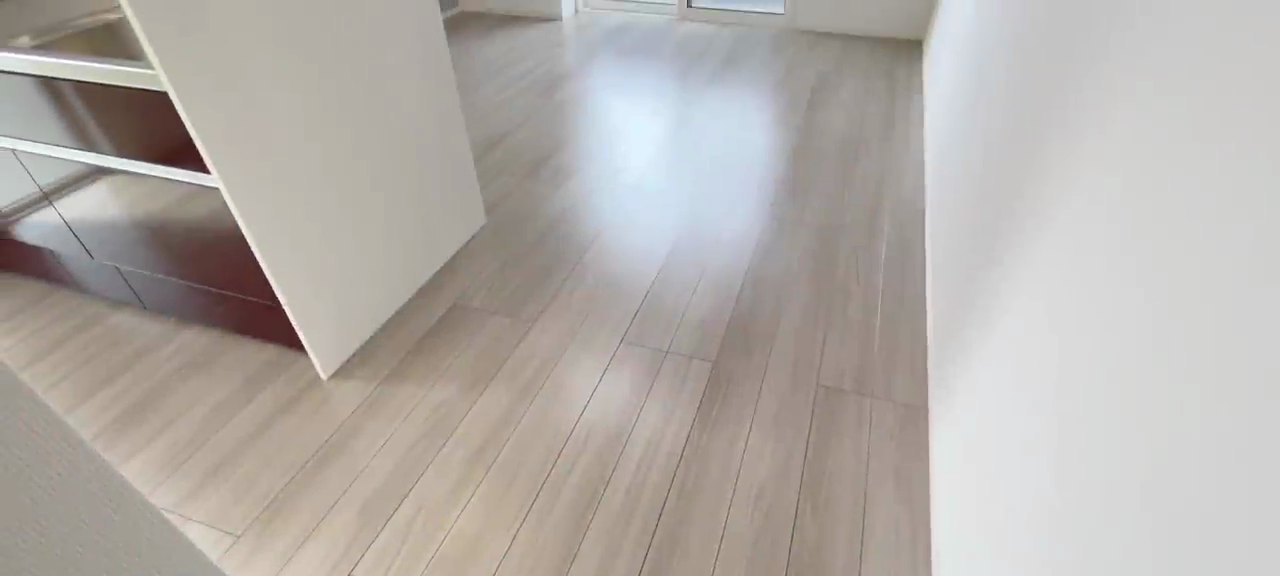3方向に窓ありで明るく一人暮らしもOKの内見動画 3:42の場面