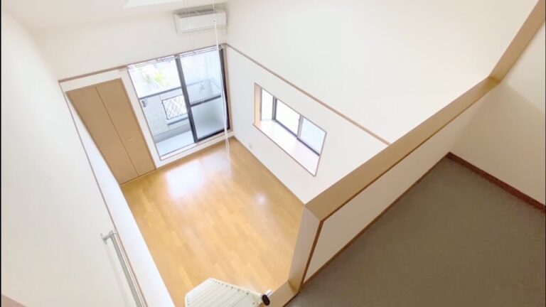 2階建レベル！？高すぎるロフト付きのお部屋紹介【一人暮らし・ルームツアー】
