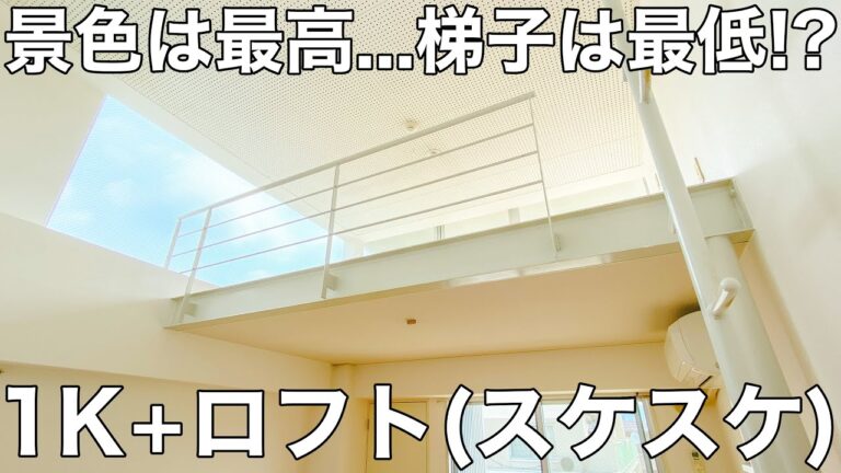 【賃貸マンション×Loft×眺望】賃貸マンション（広島市/1K/28㎡）