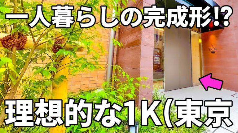 【1K賃貸マンション内見】キッチンと収納を余すことなく活用した設計の賃貸マンション（渋谷区笹塚/1K/22.8㎡）