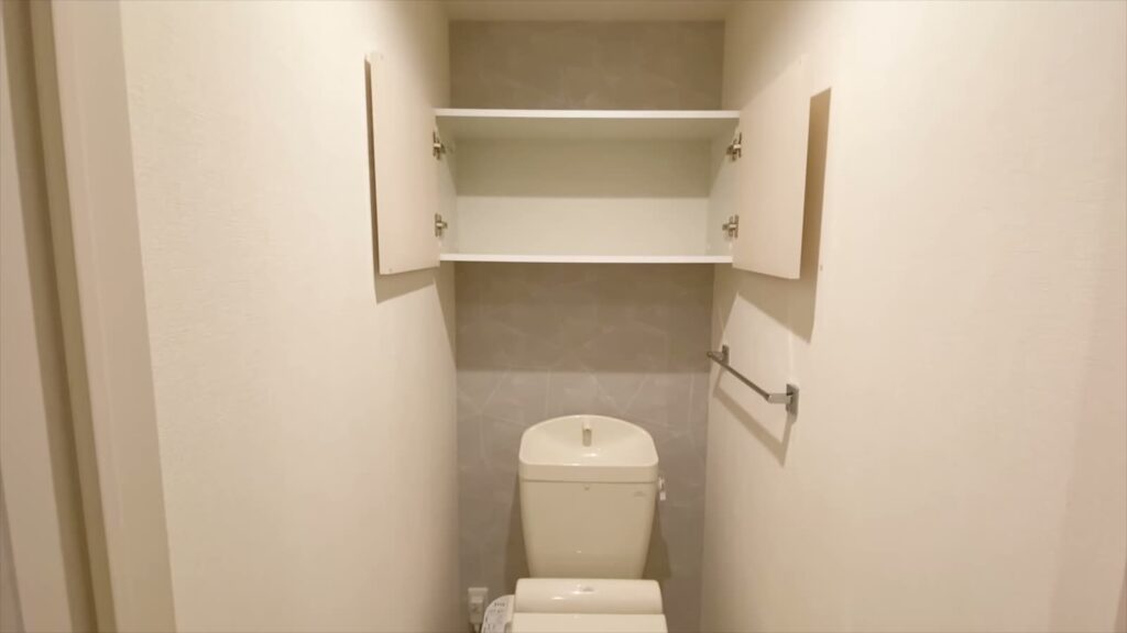 広島市南区の1LDK 1LDKの吊戸棚