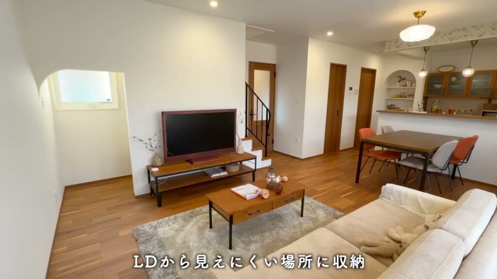 交野・私部西16号地 3LDK+SC+FC+WICの収納