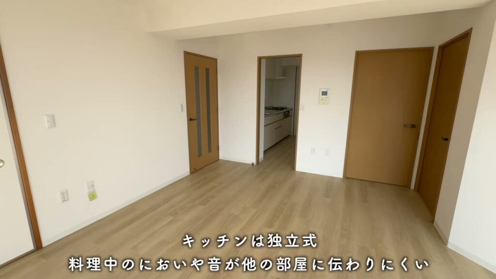 キャナルタウンウェスト 3LDKのキッチン側