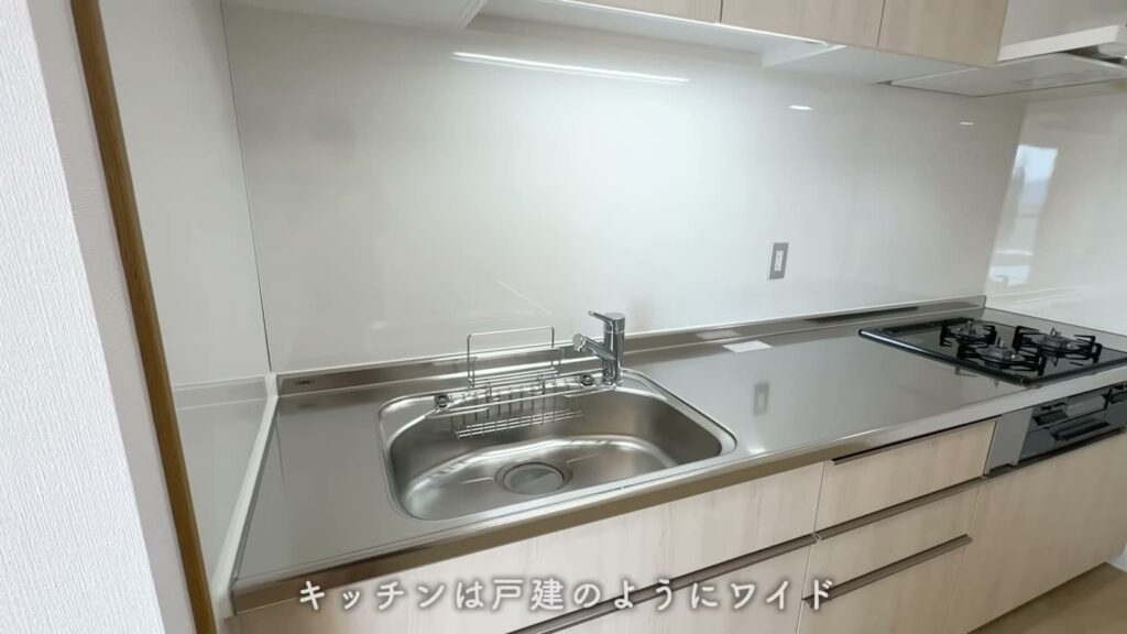 キャナルタウンウェスト 3LDKのキッチン