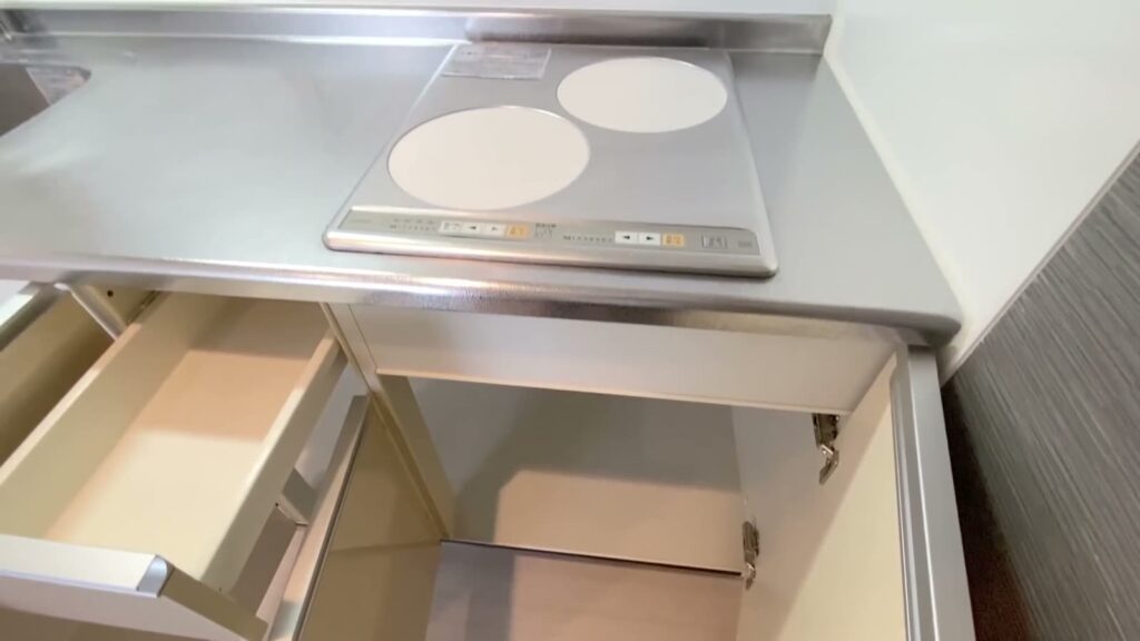 広島市南区段原の1LDK 1LDKのシンク下