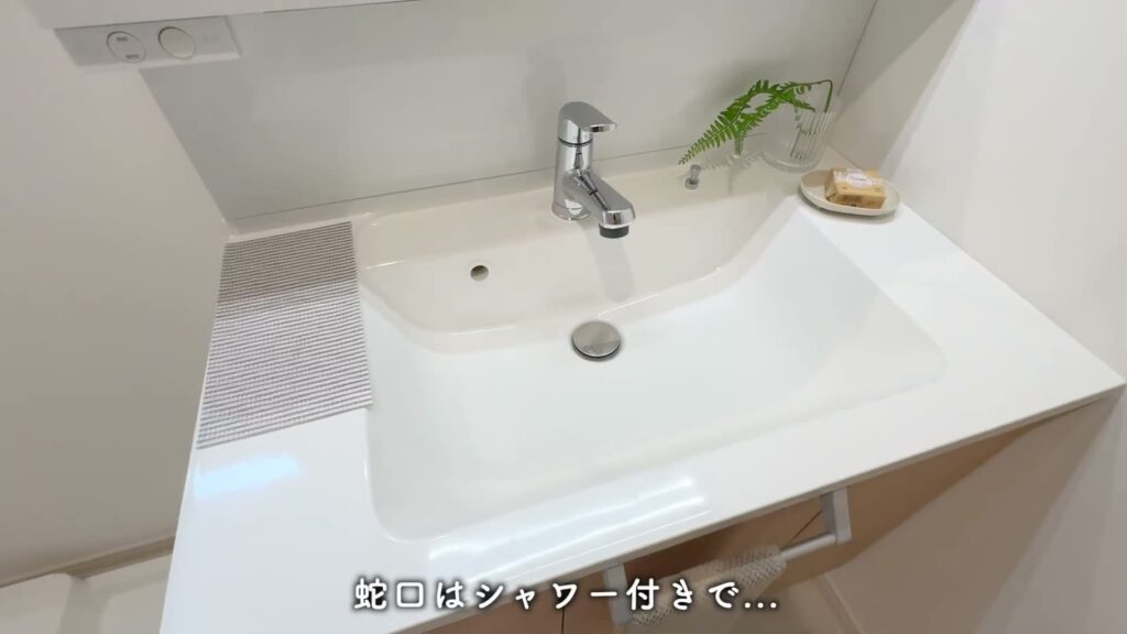 兼六パークタウン花小金井42号棟 3LDKの洗面ボウル