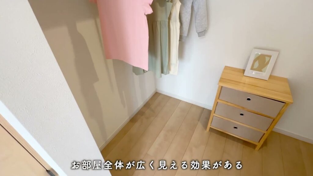 兼六パークタウン花小金井42号棟 3LDKのWICの奥